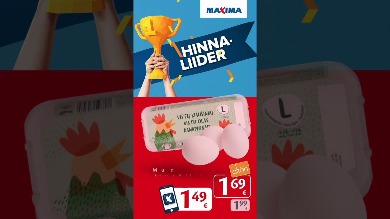 Maxima Hinnaliider W17 YT EE 1