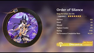 Order of Silence/Legendary - Discantus