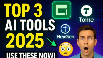 🚀 “Top 3 AI Tools That Will CHANGE Your Life in 2025!”