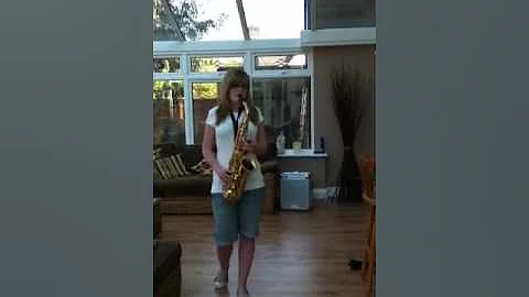 Billy Ocean Suddenly Sax solo by Jess LLoyd