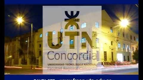 Spot Cursos UTN Concordia | marzo-abril 2013