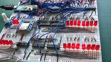 Cambridge-1 4-bit CPU (part II): microSD and I/O upgrades
