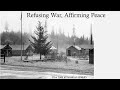 PROFESSOR JEFFREY KOVAC: Refusing War, Affirming Peace...A History of CPS Camp #21 at Cascade Locks