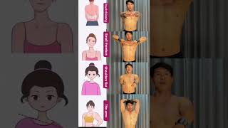 Fix Thin Arms, Flat Shoulders & Weak Back | 4 Easy Exercises #shorts