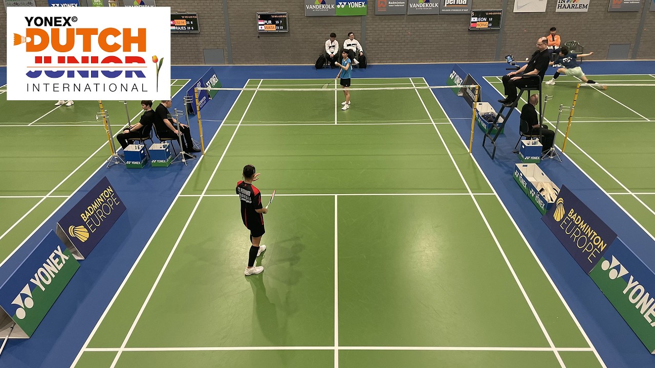 Court 4, February 28, Yonex Dutch Junior International 2026