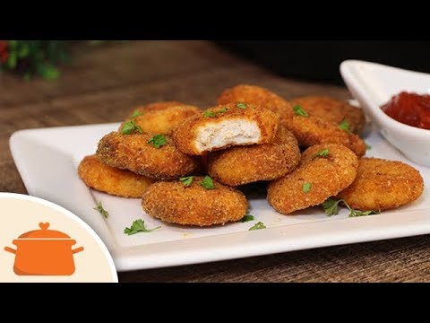 Vídeo: Como Fazer Nuggets De Peito De Frango