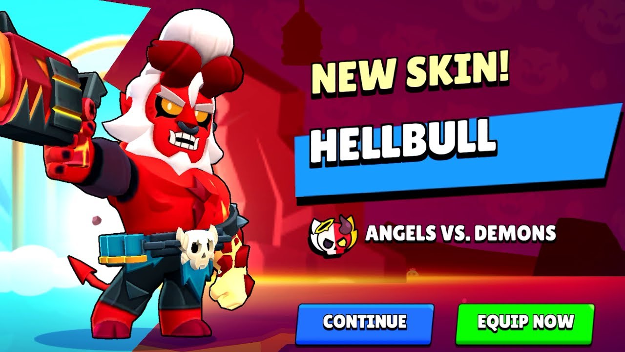 New SKIN: "HELL" BULL (Angels V.S Demons)