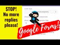 How To Limit The Responses On Google Forms