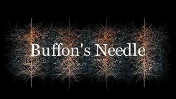 Finding pi in a needle-stack