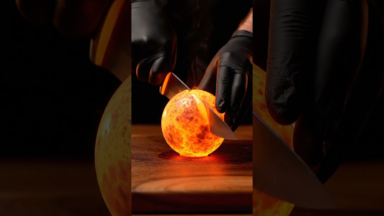 ASMR: Slicing the Sun — Hyperreal Cinematic Short