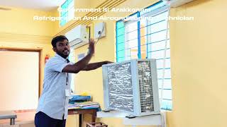 R&amp;AC TECHNICIAN |GOVERNMENT ITI ARAKKONAM|DET|SKILL INDIA|SKILL TRAINING