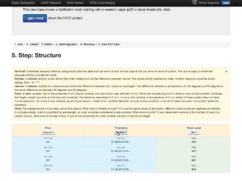 CODE Data Extractor