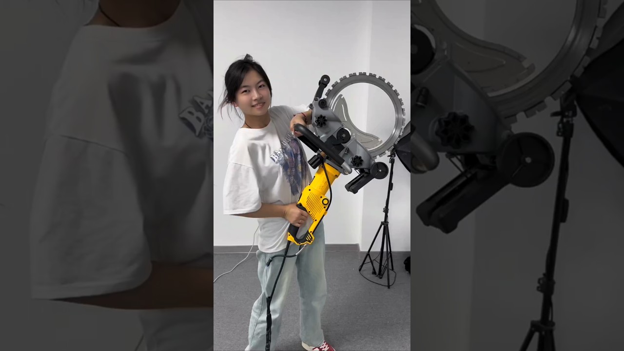 500mm Dia Blade High Frequency Ringsaw Concrete Cutting Machine