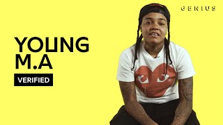 Video thumbnail of "Young M.A "OOOUUU" Official Lyrics & Meaning | Verified"