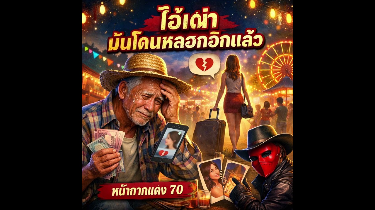 เพลงไอ้เฒ่ามันโดนหลอกอีกแล้วศิลปินหน้ากากแดง 70