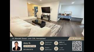 20 Wendell St #C39 #hempstead #NY 11550 #1Bedroom #coopforsale #qiusteam #winzoneamy #dogfriendly 