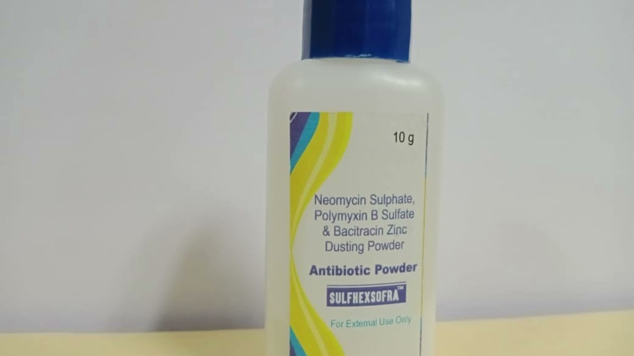 Neomycin Sulfate Polymyxin B Sulfate Bactracinzinc Powder