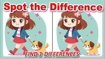 Five tasks to boost your attention and concentration. 🧠💡Find  Three Differences!