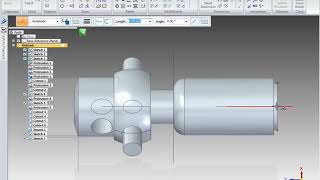 Modelling AIRCRAFT ROTOR SHAFT using Solid Edge