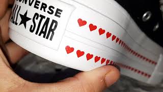 Converse Love Fearlessly Platform Chuck Taylor All Star Lift Ox Love Canvas Womensloveyourself