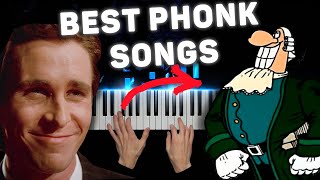 BEST PHONK SONGS ON PIANO