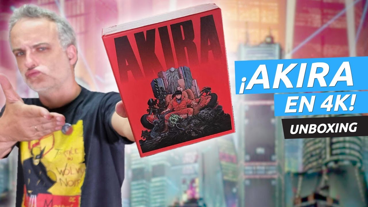 Unboxing de Akira en su nueva edicin Blu Ray 4K Un cyberpack para coleccionistas