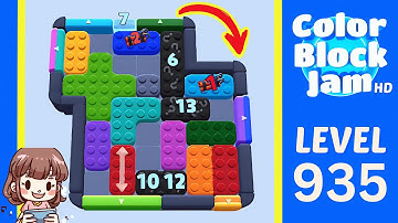 Color Block Jam Level 935 Solution Walkthrough
