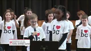 Eaton Elementary School “We Love DC” Third Grade Showcase, 2/14/19