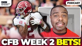 2025 College Football Week 2 Bets