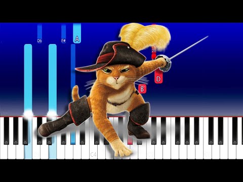 Puss in Boots 2 - Por Que te Vas (Piano Tutorial)