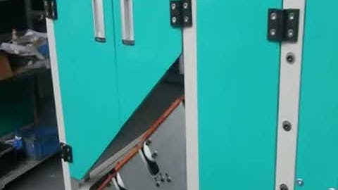 VIDEO Automatic Sheet Collating and Bonding machine YSCB 1