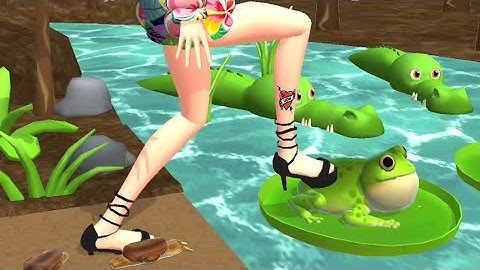 Tippy Toe 3D Games - Android,ios Gameplay Walkthrough All Levels