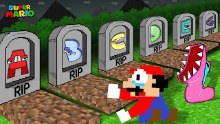 Mario R.I.P All Alphabet Lore (A  Z...) Sorry All Alphabet Lore...Please Comeback | Game Animation