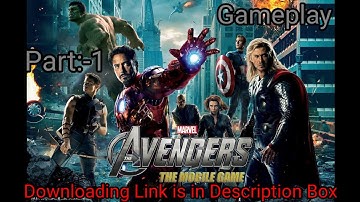 Avengers The Mobile Game For Touch screen Java Mobile Gameplay in Android || Part :-1