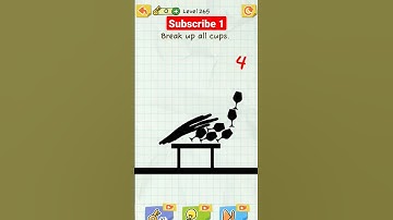 Draw 2 Save||level-265||walkthrough solution|| #shorts #ytshorts #viralsong #gameplay #draw2save