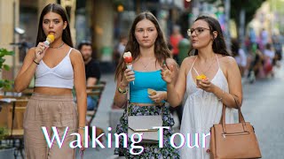 Amazing city of Abu Dhabi Hamdan street in 4k| walking tour