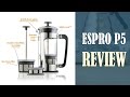 French Press Review - Espro P5 with Thick & Durable Schott-Duran Glass Carafe