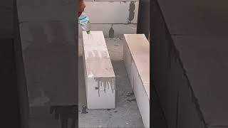 Как сделать перемычки из газоблоков