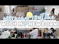 MORNING ROUTINE WITH A NEWBORN! | EARLY + PRODUCTIVE DAILY MOM ROUTINE | MOM LIFE | Lauren Yarbrough