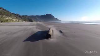 Virtual Hike Secluded Beach At Sunset - 1 Hour