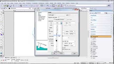 TurboCAD Dimension Properties