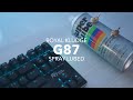 Royal Kludge G87 Mods | Spray Lubing & Typing Sounds (Outemu Reds)