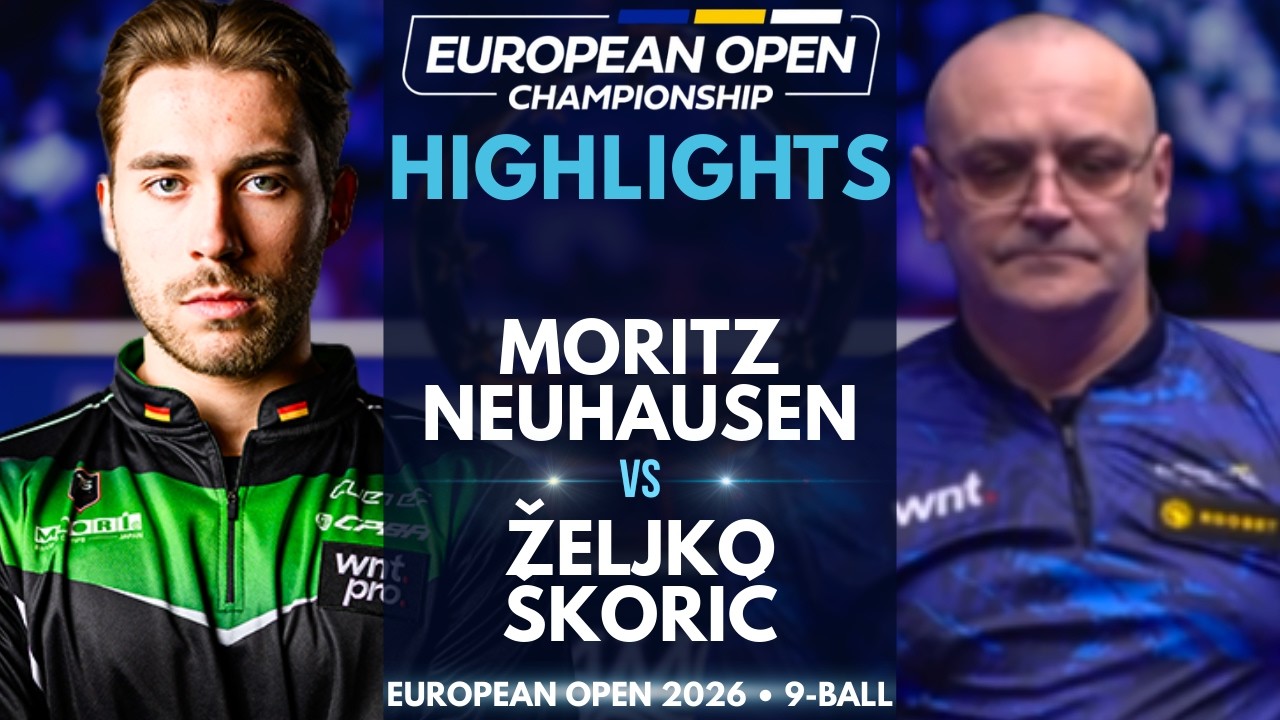 МОРИЦ НОЙХАУЗЕН - ЗЕЛЬКО СКОРИЧ | ОТКРЫТЫЙ ЧЕМПИОНАТ ЕВРОПЫ 2026 | ОСНОВНЫЕ МОМЕНТЫ