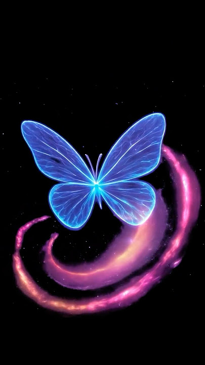 🦋 Mesmerizing Hologram Butterfly in Motion! | Magical 3D Short for Kids