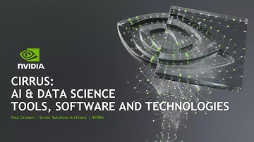 Cirrus nVIDIA AI & Data Science – tools and frameworks