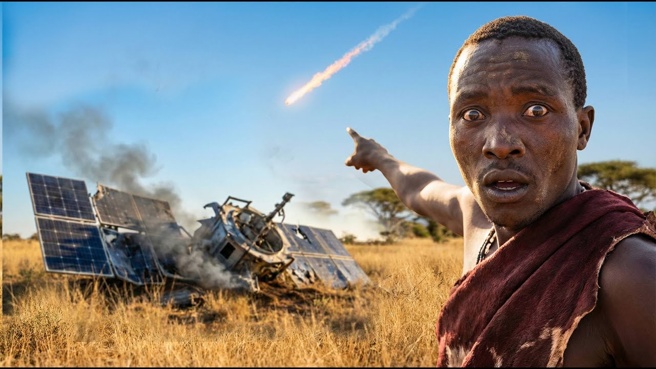 We Found A Fallen Satellite In The Jungle