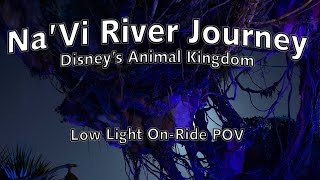 Navi River Journey (Low Light) - Pandora World of Avatar - Disneys Animal Kingdom On Ride POV