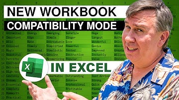 Excel - Solve Compatibility Mode & Access New Features - Episode 953