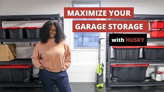 Maximize your Garage Storage with Husky - Garage Organization Ideas