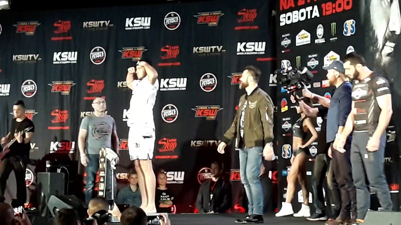 KSW 46 ważenie Gliwice